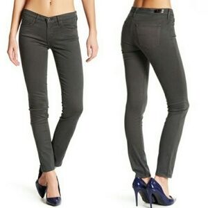 AG Adriano Goldschmied Stilt Cigarette Jeans Pants Grey SZ 26